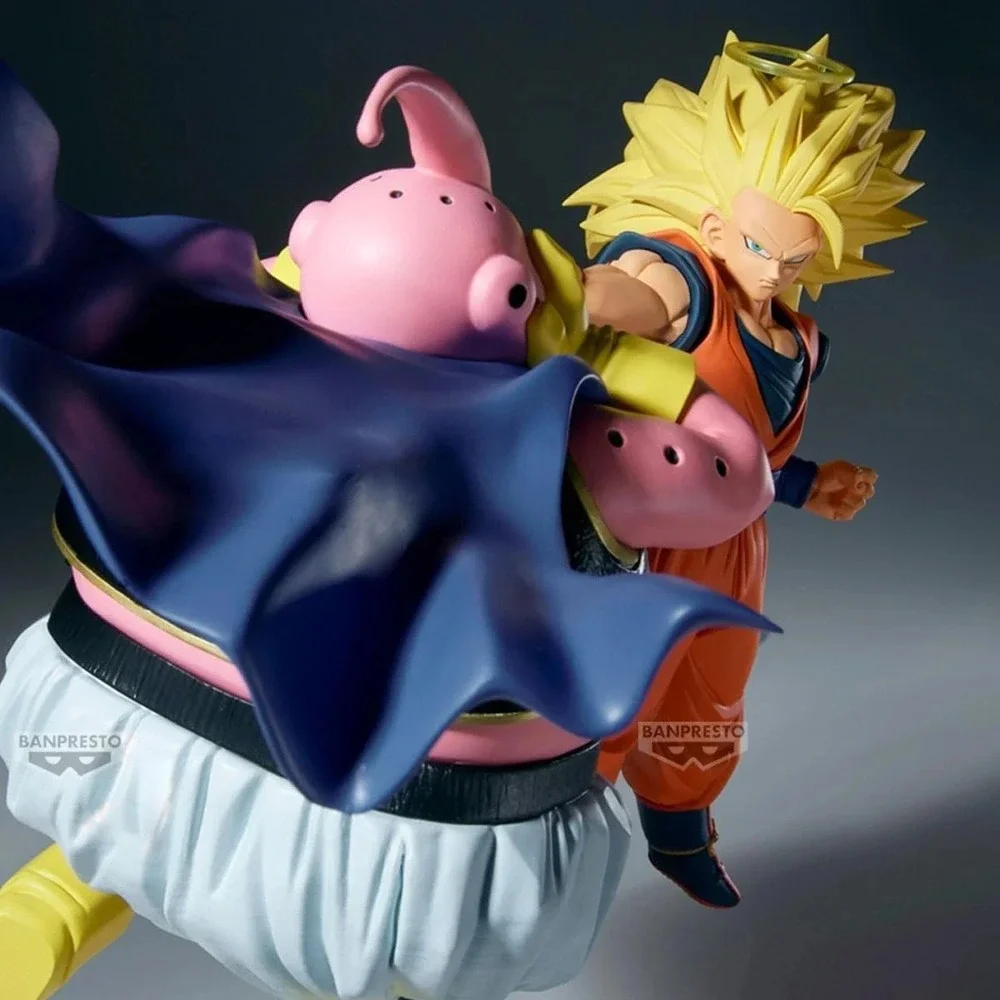 Banpresto Dragon Ball Z SS3 Son‎ Goku Match Makers Figure Vs Majin Buu New